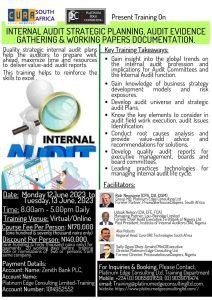 Strategic Internal Audit Plan